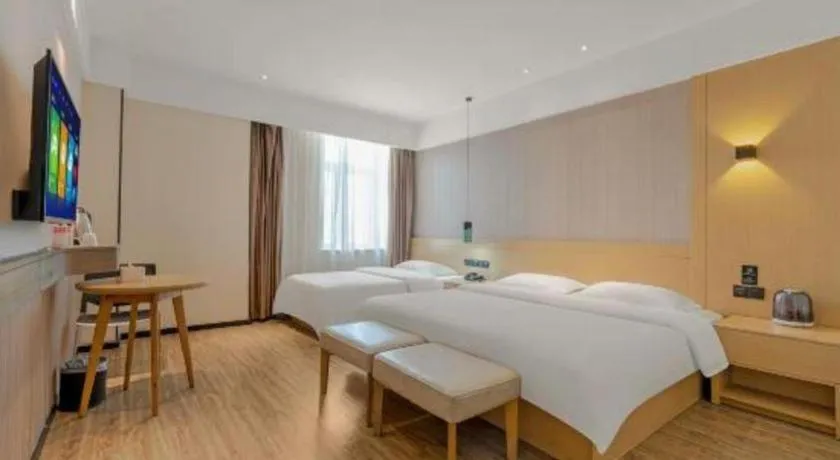 Bed in City Comfort Inn Jinan Railway Station Daming Lake