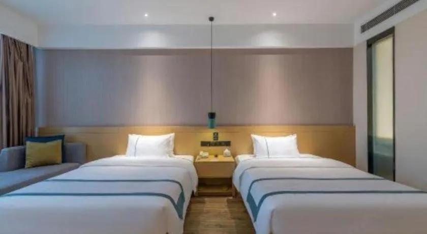 Bed in City Comfort Inn Jinan Railway Station Daming Lake