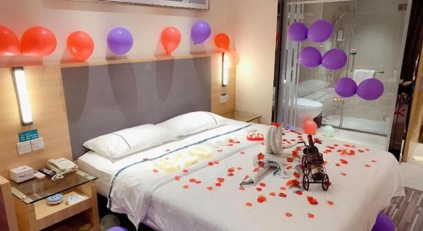 Bed in City Comfort Inn Hefei Anhui Medical University Affiliated Hospital USTC