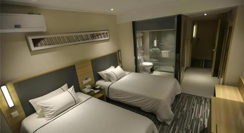 Bed in City Comfort Inn Hefei Anhui Medical University Affiliated Hospital USTC