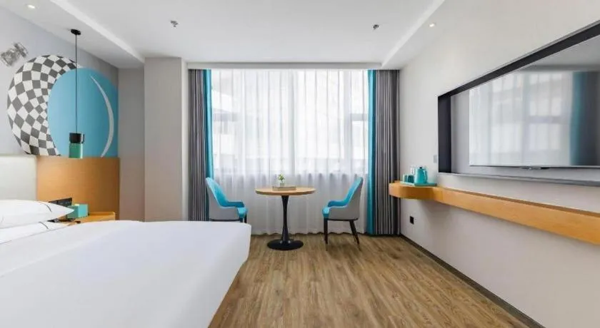 Bed in City Comfort Inn Hefei Anhui Medical University Affiliated Hospital USTC