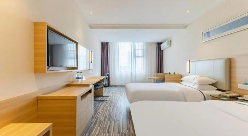 Bed in City Comfort Inn Hefei Anhui Medical University Affiliated Hospital USTC