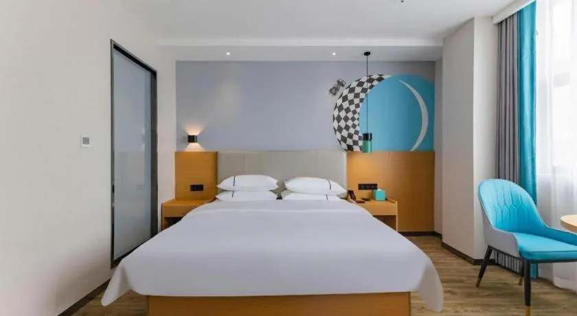 Bed in City Comfort Inn Hefei Anhui Medical University Affiliated Hospital USTC