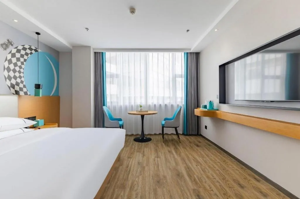 Bed in City Comfort Inn Hefei Anhui Medical University Affiliated Hospital USTC