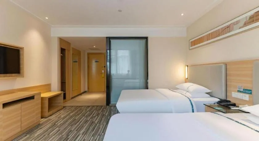 Bed in City Comfort Inn Hefei Anhui Medical University Affiliated Hospital USTC