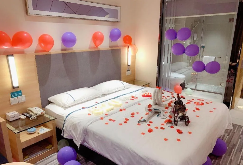 Bed in City Comfort Inn Hefei Anhui Medical University Affiliated Hospital USTC