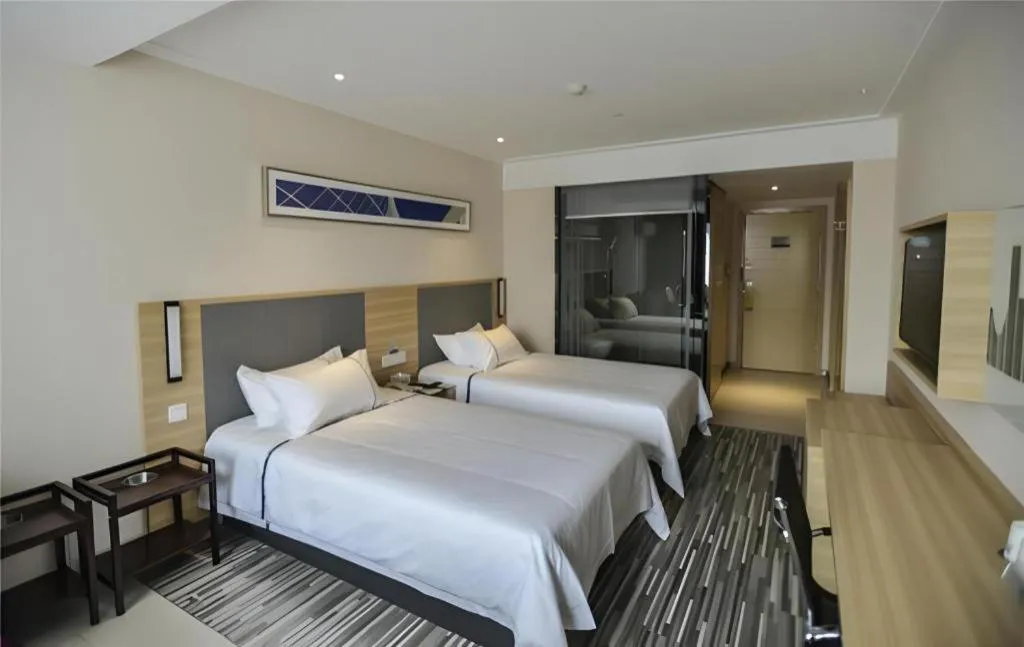 Bed in City Comfort Inn Hefei Anhui Medical University Affiliated Hospital USTC