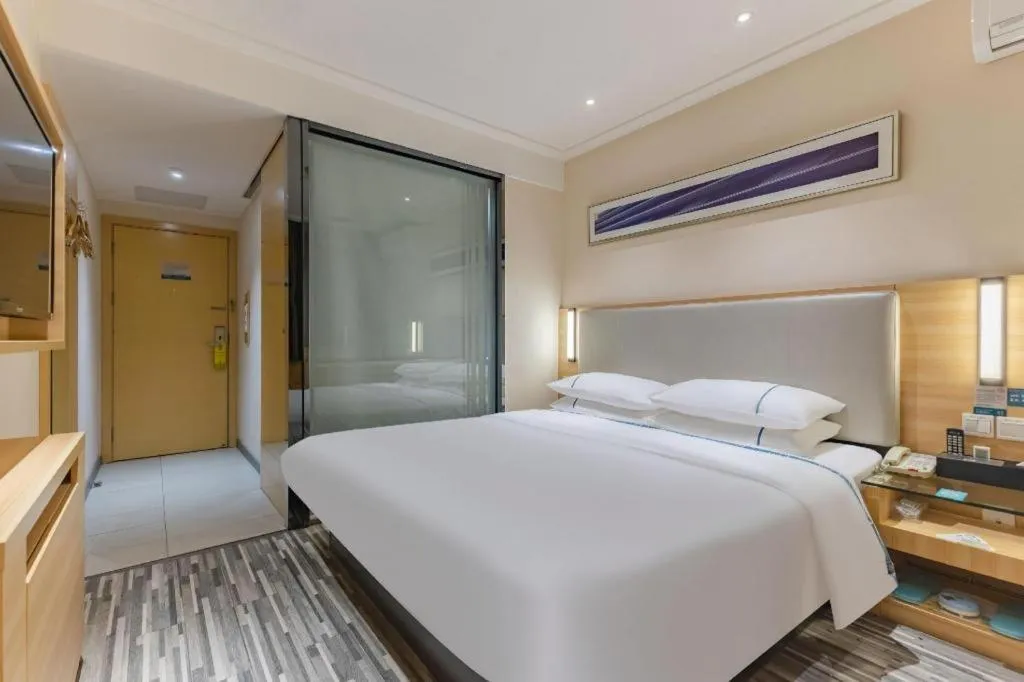 Bed in City Comfort Inn Hefei Anhui Medical University Affiliated Hospital USTC