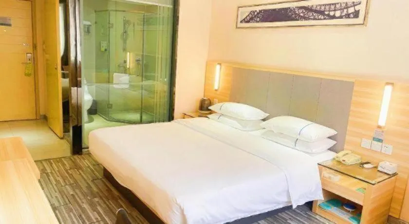 Bed in City Comfort Inn Nanning Railway Station Beihu Nanmian Street