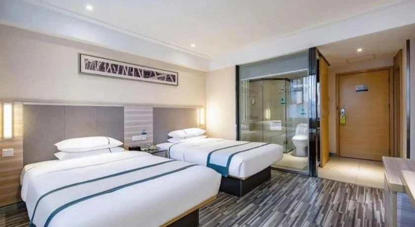 Bed in City Comfort Inn Nanning Railway Station Beihu Nanmian Street