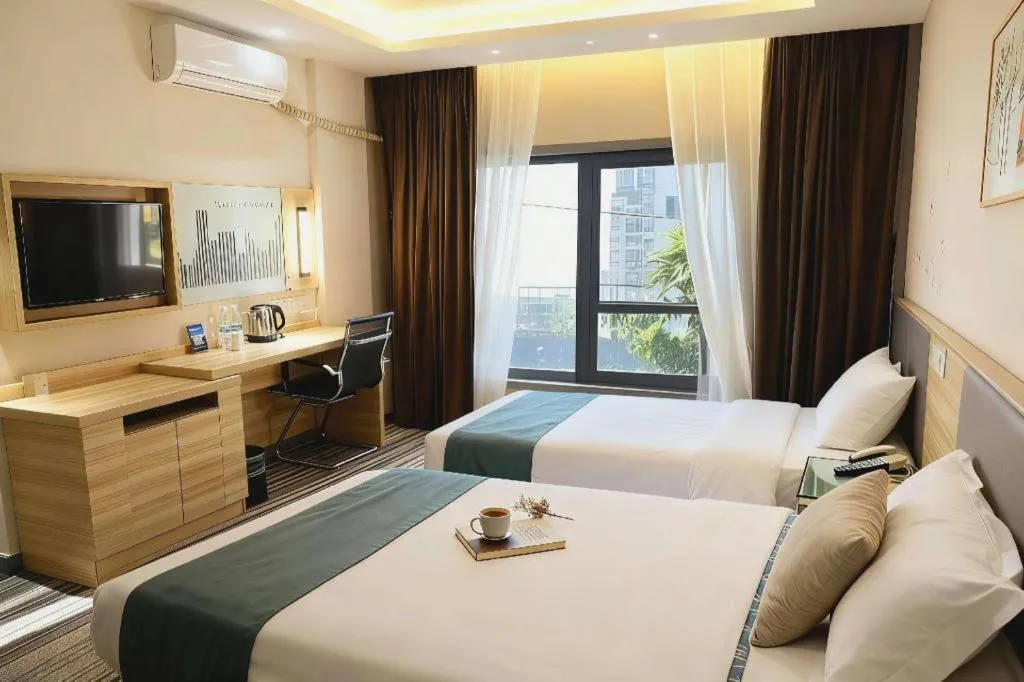 Bed in City Comfort Inn Nanning Railway Station Beihu Nanmian Street