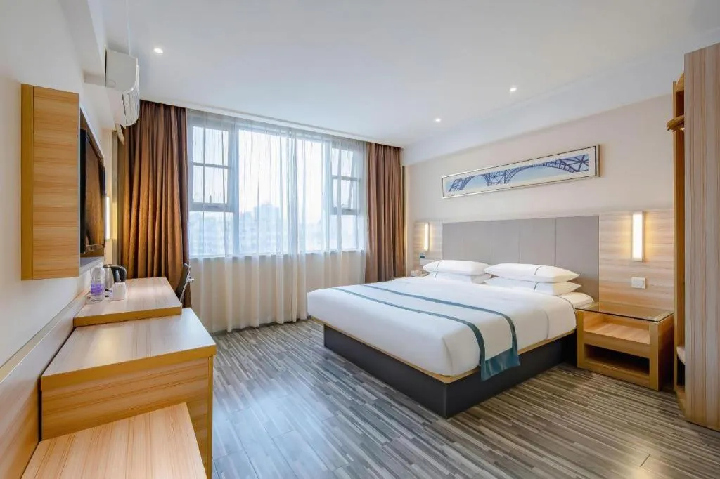 Bed in City Comfort Inn Nanning Railway Station Beihu Nanmian Street