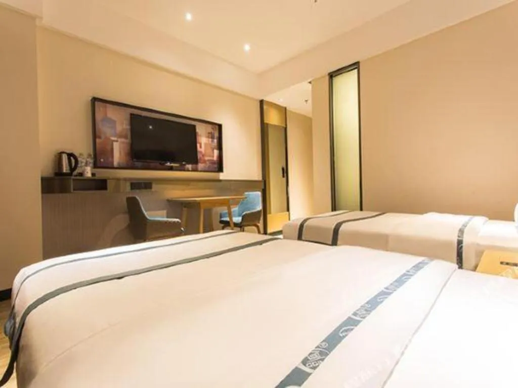 Bed in City Comfort Inn Nanning Jiangnan Wanda Plaza
