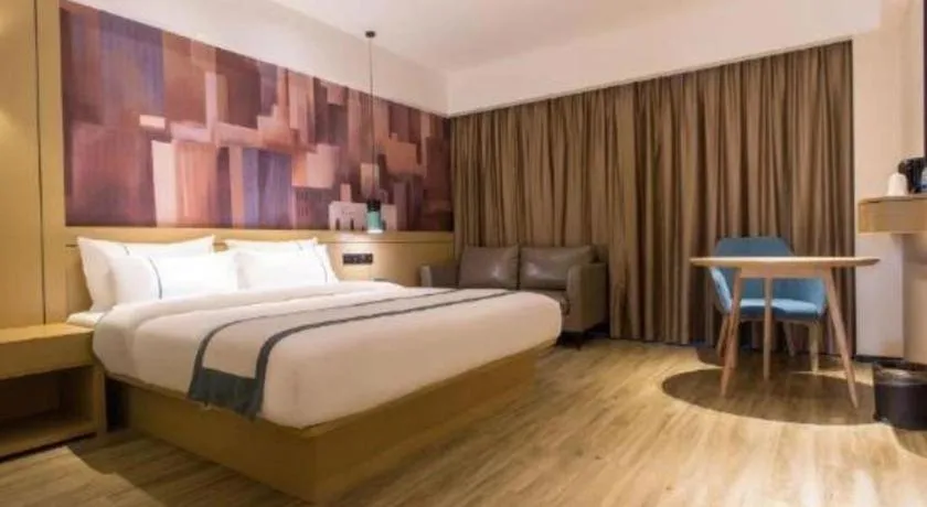 Bed in City Comfort Inn Nanning Jiangnan Wanda Plaza