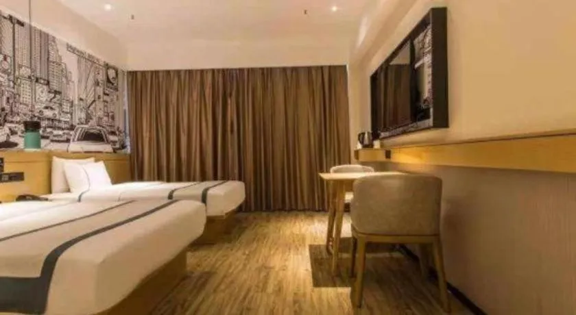 Bed in City Comfort Inn Nanning Jiangnan Wanda Plaza