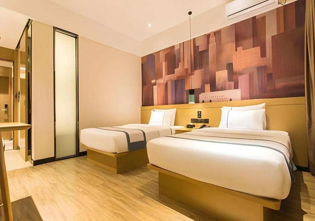 Bed in City Comfort Inn Nanning Jiangnan Wanda Plaza