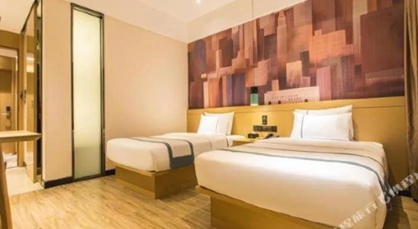 Bed in City Comfort Inn Nanning Jiangnan Wanda Plaza