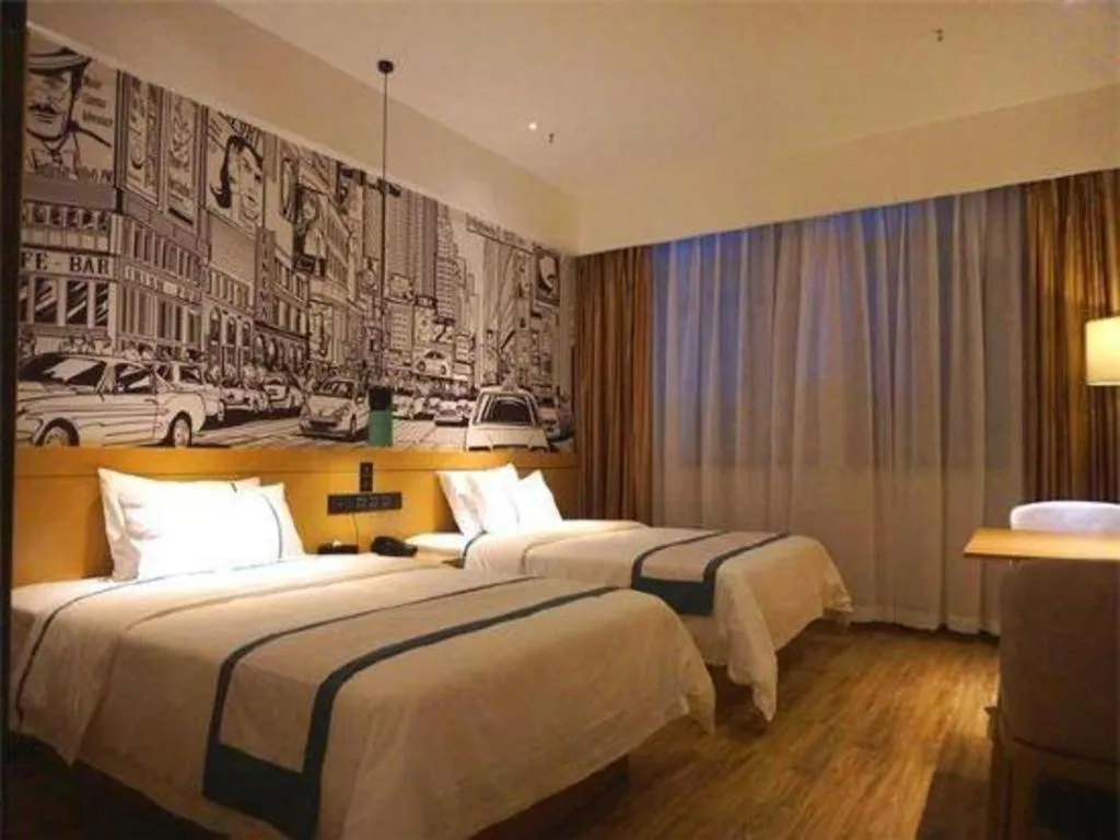 Bed in City Comfort Inn Nanning Jiangnan Wanda Plaza