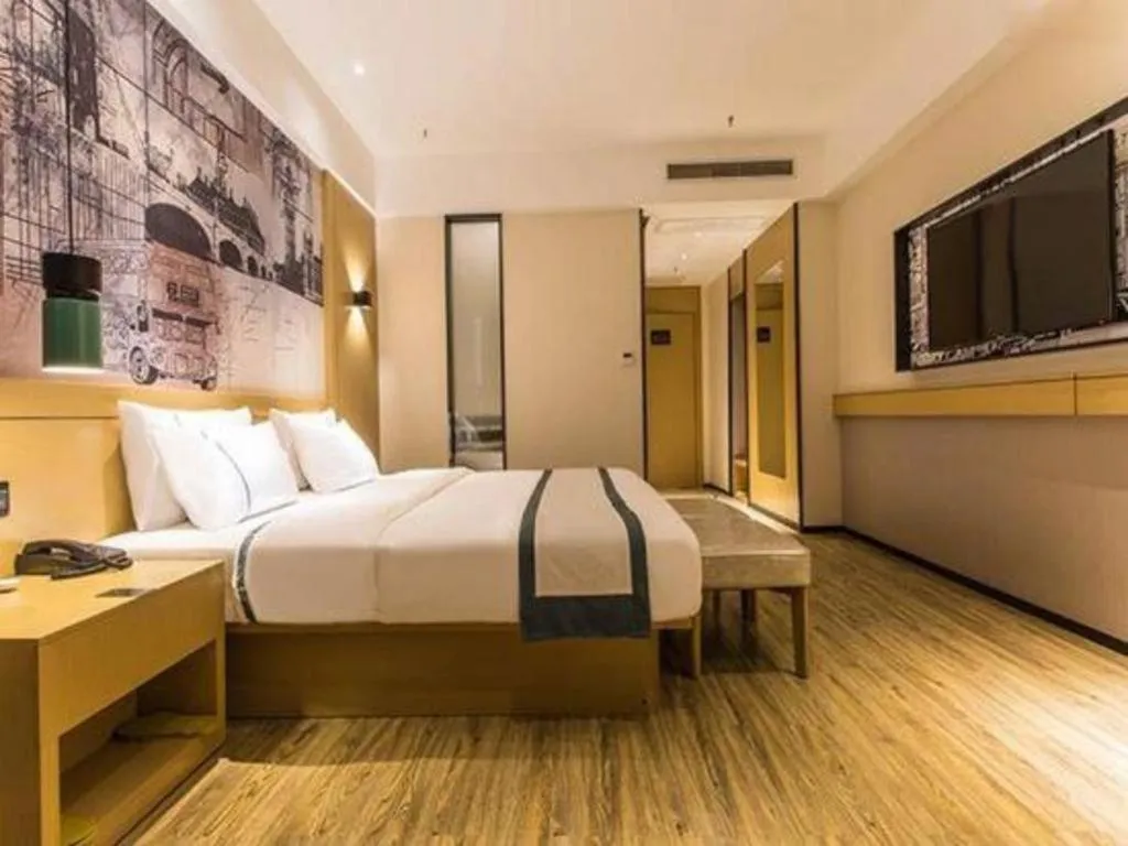 Bed in City Comfort Inn Nanning Jiangnan Wanda Plaza