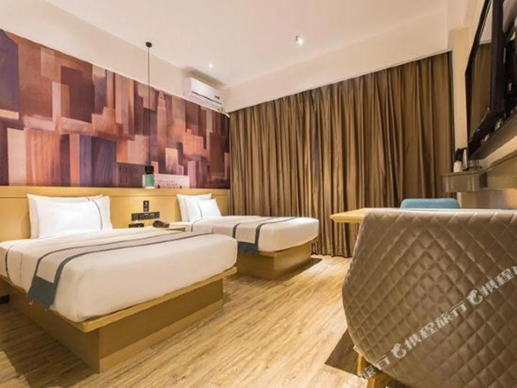 Bed in City Comfort Inn Nanning Jiangnan Wanda Plaza