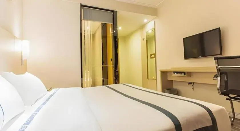 Bed in City Comfort Inn Nanning Wuming Bed in City Comfort Inn Nanning Wuming