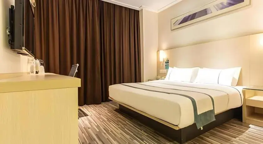 Bed in City Comfort Inn Nanning Wuming Bed in City Comfort Inn Nanning Wuming