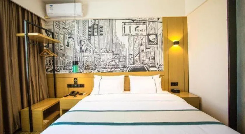 Bed in City Comfort Inn Shangri-La Dukezong Ancient Town