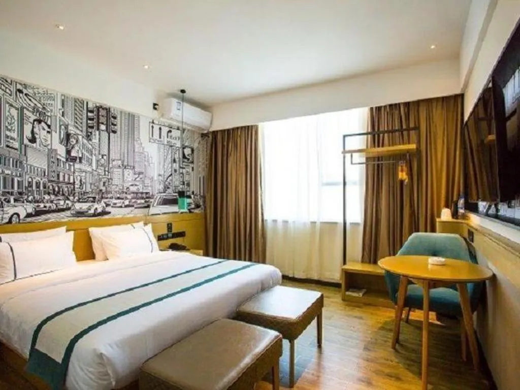 Bed in City Comfort Inn Shangri-La Dukezong Ancient Town