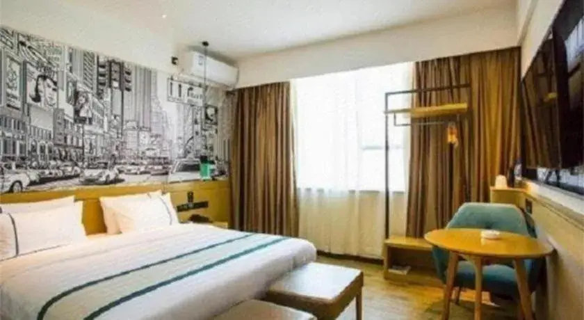 Bed in City Comfort Inn Shangri-La Dukezong Ancient Town Bed in City Comfort Inn Shangri-La Dukezong Ancient Town