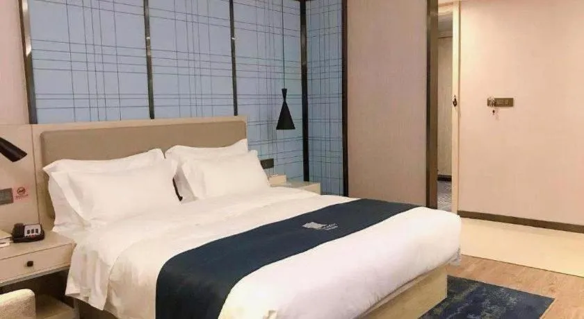 Bed in Echarm Hotel Changchun Jiutai District Government Railway Station