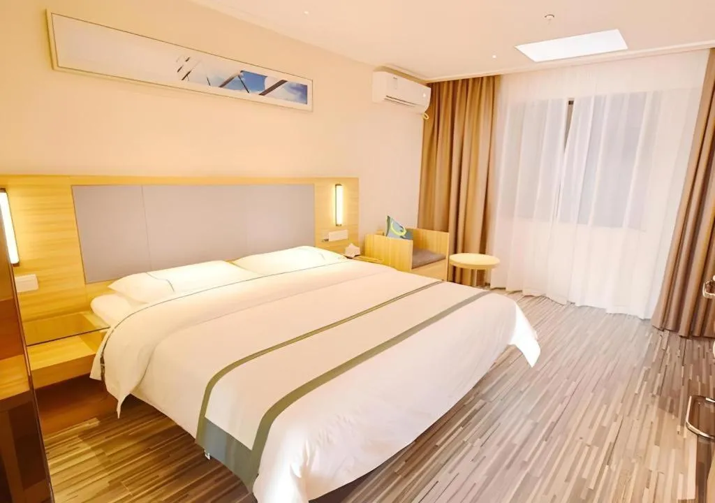 Bed in City Comfort Inn Dujiangyan Municipal Government