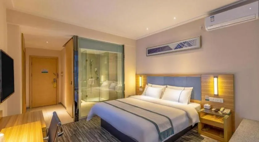 Bed in City Comfort Inn Dujiangyan Municipal Government