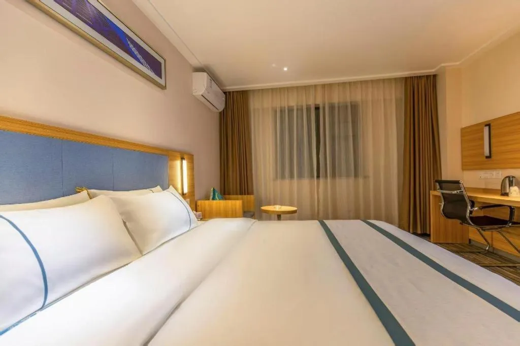 Bed in City Comfort Inn Dujiangyan Municipal Government