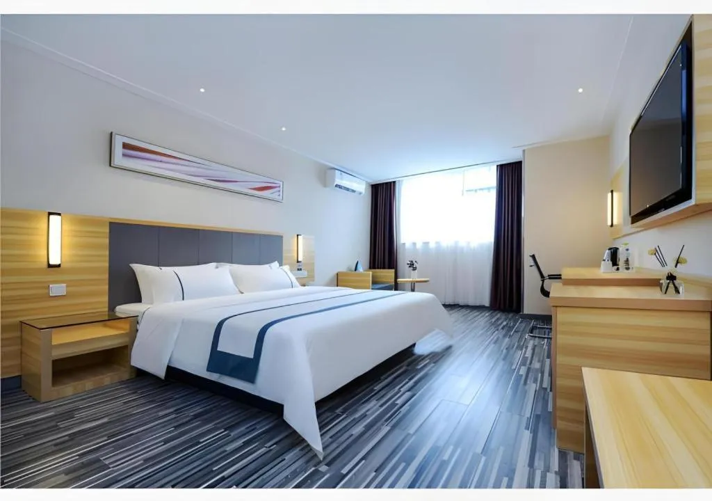 Bed in City Comfort Inn Dujiangyan Municipal Government