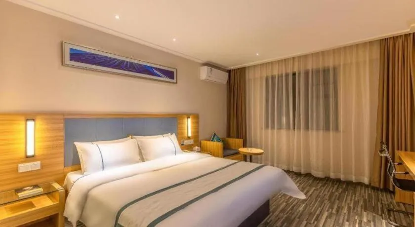 Bed in City Comfort Inn Dujiangyan Municipal Government