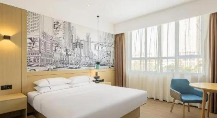 Bed in City Comfort Inn Nanning Beihu Bei Road Metro Station