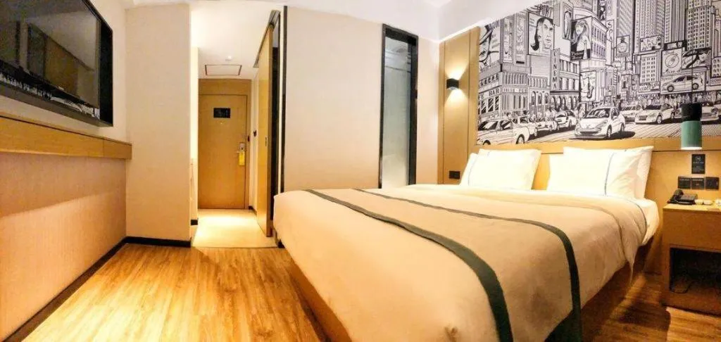 Bed in City Comfort Inn Nanning Guangxi University for Nationalities