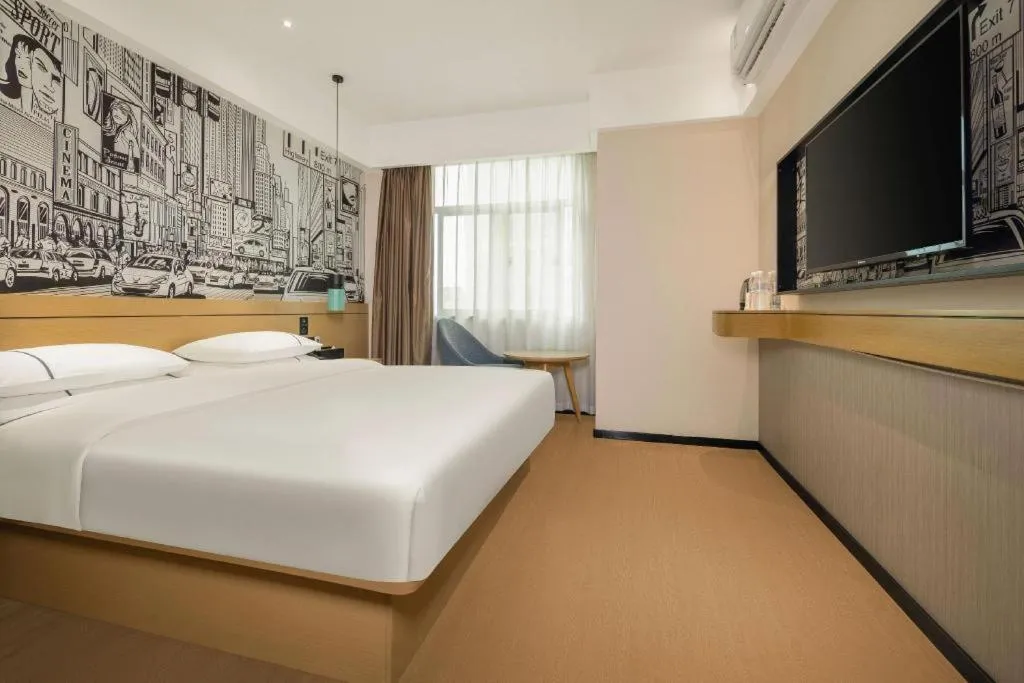 Bed in City Comfort Inn Nanning Guangxi University for Nationalities