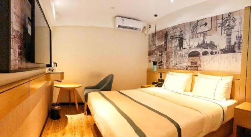 Bed in City Comfort Inn Nanning Guangxi University for Nationalities