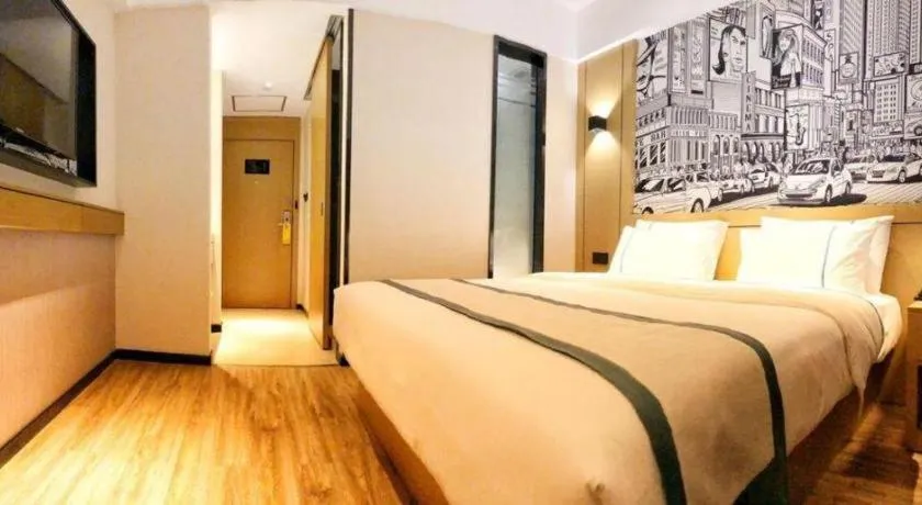 Bed in City Comfort Inn Nanning Guangxi University for Nationalities