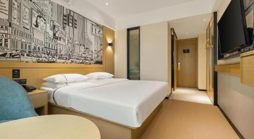 Bed in City Comfort Inn Nanning Guangxi University for Nationalities