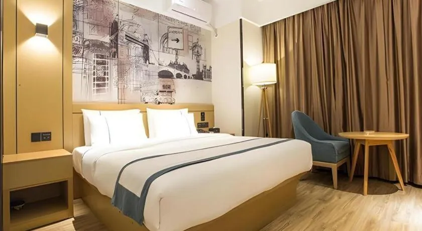 Bed in City Comfort Inn Nanning Guangxi University for Nationalities