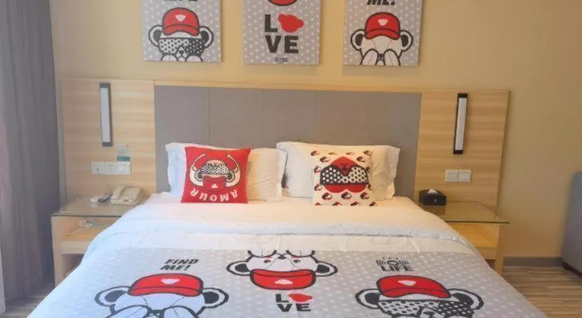 Bed in City Comfort Inn Nanchong Nanbu County Government