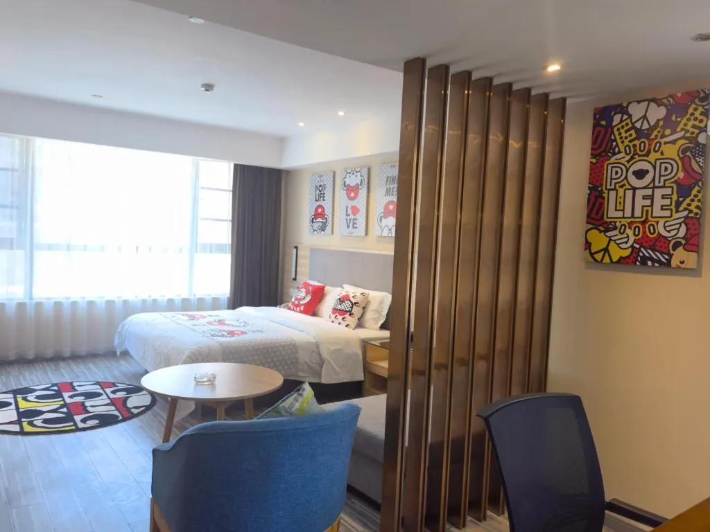 Bed in City Comfort Inn Nanchong Nanbu County Government