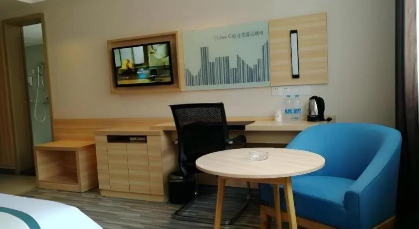 Bed in City Comfort Inn Nanchong Nanbu County Government