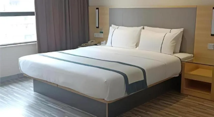 Bed in City Comfort Inn Nanchong Nanbu County Government