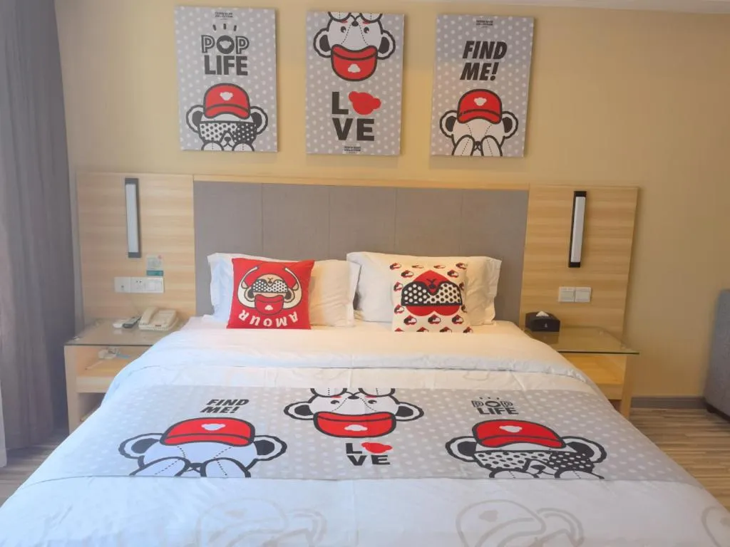 Bed in City Comfort Inn Nanchong Nanbu County Government