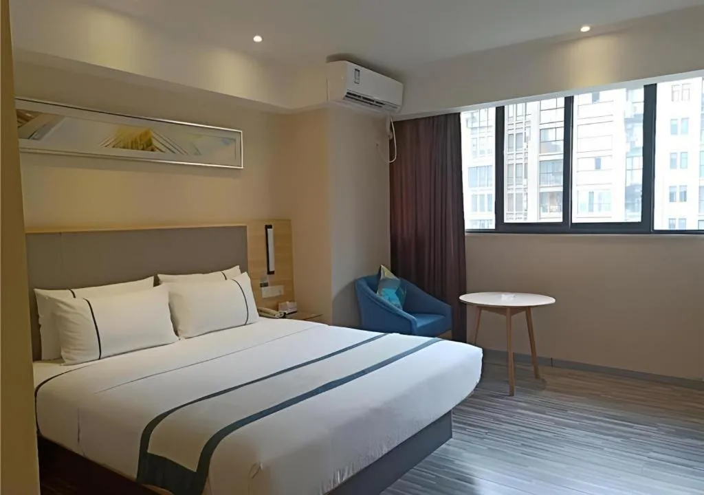 Bed in City Comfort Inn Nanchong Nanbu County Government