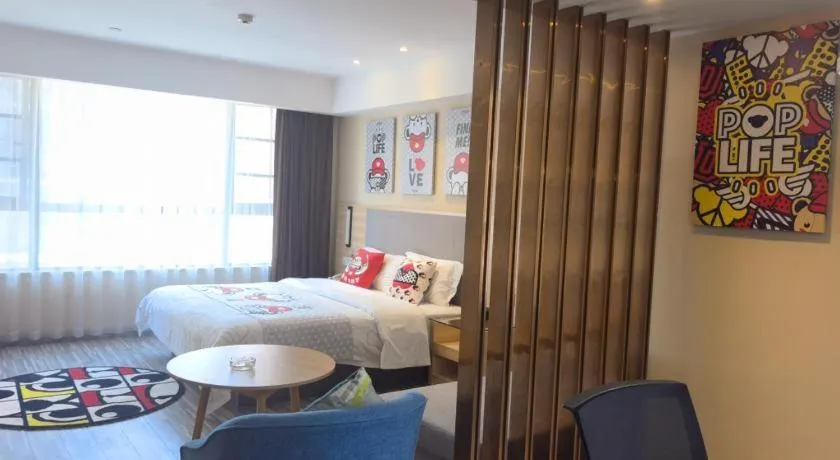 Bed in City Comfort Inn Nanchong Nanbu County Government