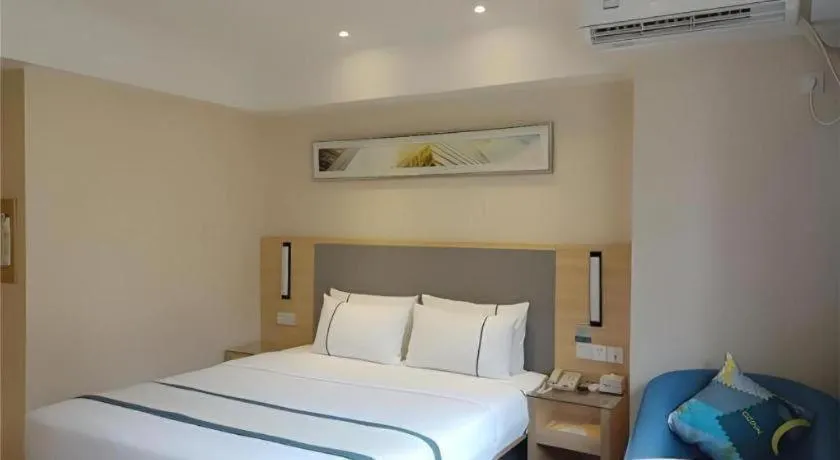 Bed in City Comfort Inn Nanchong Nanbu County Government